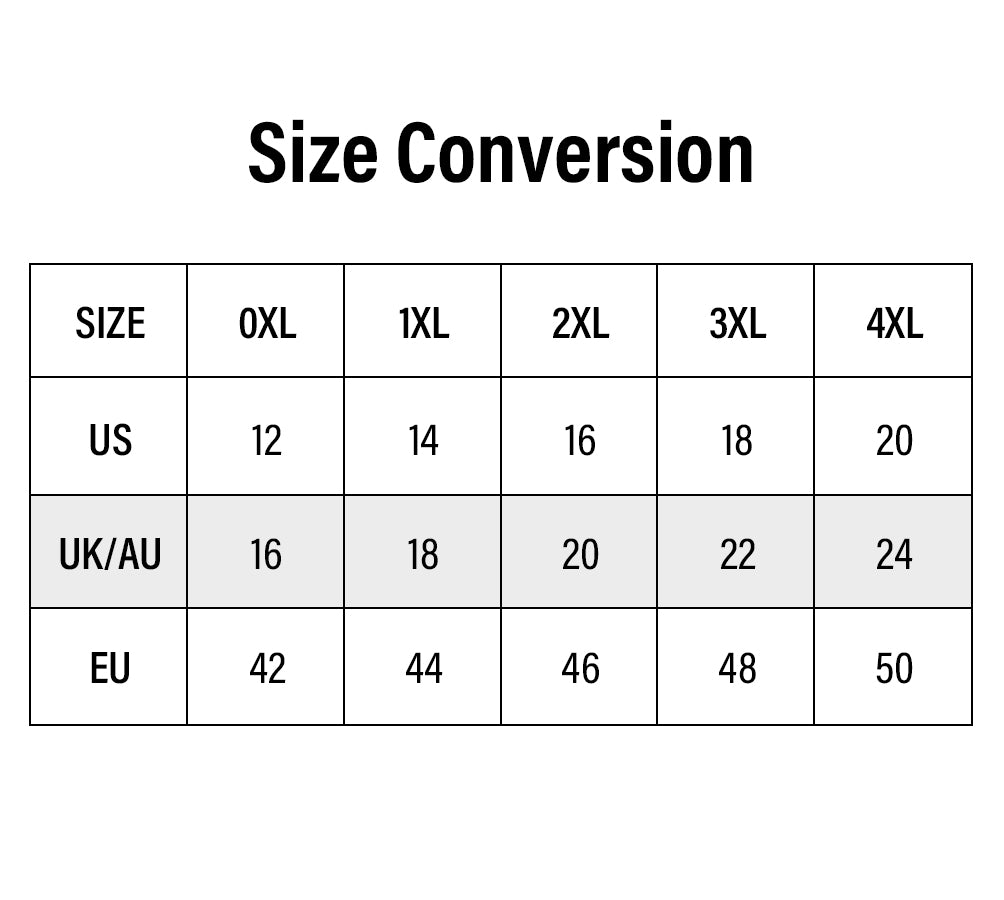 Size Conversion Guide